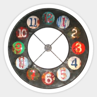 Snookerball Clock Sticker